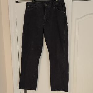Dickies Men's Charcoal Relaxed Jeans